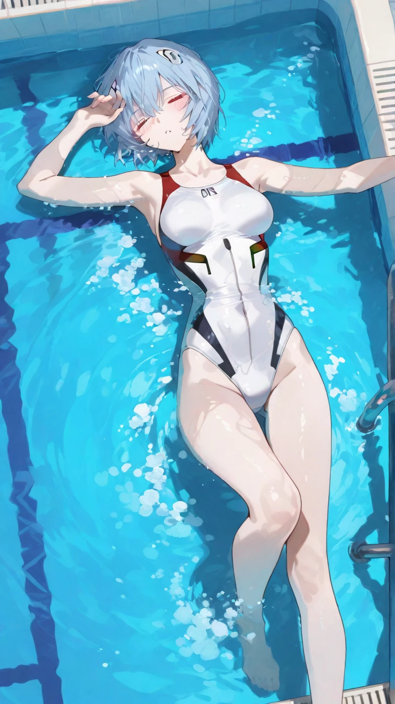 Abdominal white liquid，swim wears，anime big breast，Recumbent position --auto