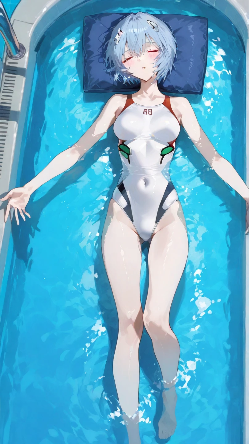 Abdominal white liquid,swim wears,anime big breast,Recumbent position --auto
