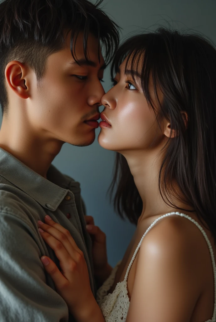 Beutiful korean girl fuck with Indian boy