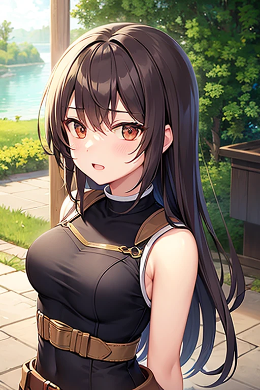 1 girl,Browsing Caution,(((Large Machine-Made Choker))),(Horse Girl), hair ornaments, high,Huge breasts, clavicle,Absurd, brainwashing,Hollow Eyes, ((Expressionless,Emotional erasure)),whole body像,((stand up, Standing still)), (highest quality、4K、8k、High resolution、Must have:1.2)、Very detailed、(reality、It is realistic.、Realistic:1.37)、Ticker、Hyper HD、Studio Lighting、Ultra High Definition Paint、Sharp focus、Physically Based Rendering、Extreme Detail、Professional specifications、Vibrancy and color、Blurred、Sports portrait、landscape、Horror Style、Anime Big Tits、SF、photograph、Concept Artist、Five Fingers, Perfect body, {{{masterpiece}}}, {{{highest quality}}}, {{Very detailed}}, {shape}, {{Very delicate and beautiful}},Improved cost performance、All Roles、Canon 5D MK4でphotograph、photograph, whole body、White background、salute、Horse ears、Expressionless、straight eyebrows、Expressionless、straight eyebrows、Expressionless、Swimwear