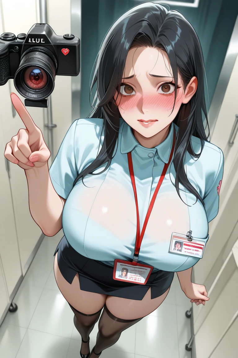 (Safety Sensor、approved、Can be viewed:1.8),masterpiece、Highest quality、Highest quality、Accurate the human body、Lighting to suit the mood、Accurate、Elaborate、masterpiece、Every detail of the face、Long-tailed, Dark Skin, Woman with dark skin, Side Ponytail, hair ornaments, Hair Clip, White shirt, Bra visible through clothes, Chest pocket, Black Choker, Blue tie, Purple scrunchie, bracelet,Latex Blue Pleated Skirt, Thigh straps, Simple Background, whole body, Detailed Background, Leaning forward, alone,Big cleavage、( Big Breasts、Ahegao Smile:1.3、Glowing oil skin:1.5, Sweat,vapor:1.5)、(Dim lighting:1.5, night:1.5, Love hotels in Japan :1.5、Lie down in bed)、((Many words:1.5、Many heartfelt voices:1.5))、Double Peace、The beauty of the eight-headed、Mature adult woman、Emotional :1.3、On the bed、sound、sound、Absolutely safe、Small face、Beautiful Girlfriend