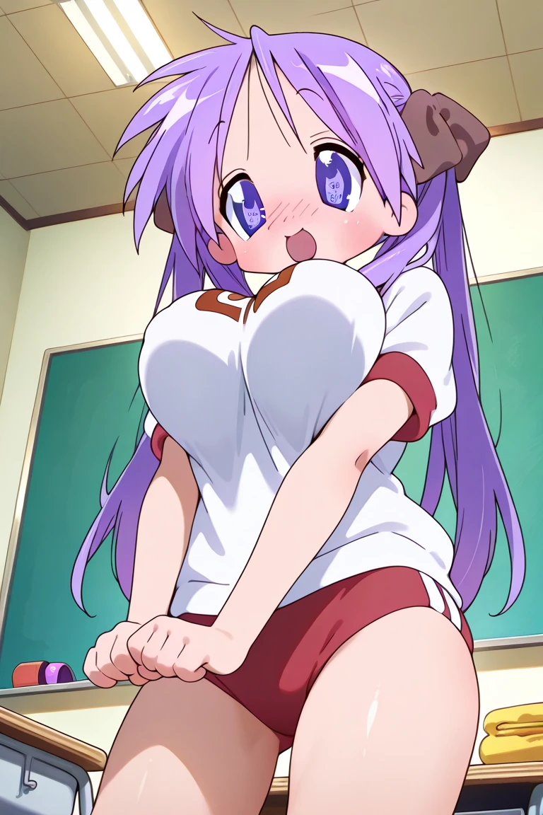 masterpiece, highest quality, official art,4K,soft lighting, confused, looking at the viewer, alone, smile,big breasts, whole body, coffee shop,(NSFW),(take off),(spread your legs,she shows her pussy),((arms above head)),Kafuu Chino (Is the order a rabbit?),(((male pov, missionary position, on back, vaginal sex, sex))),((fat big cock))