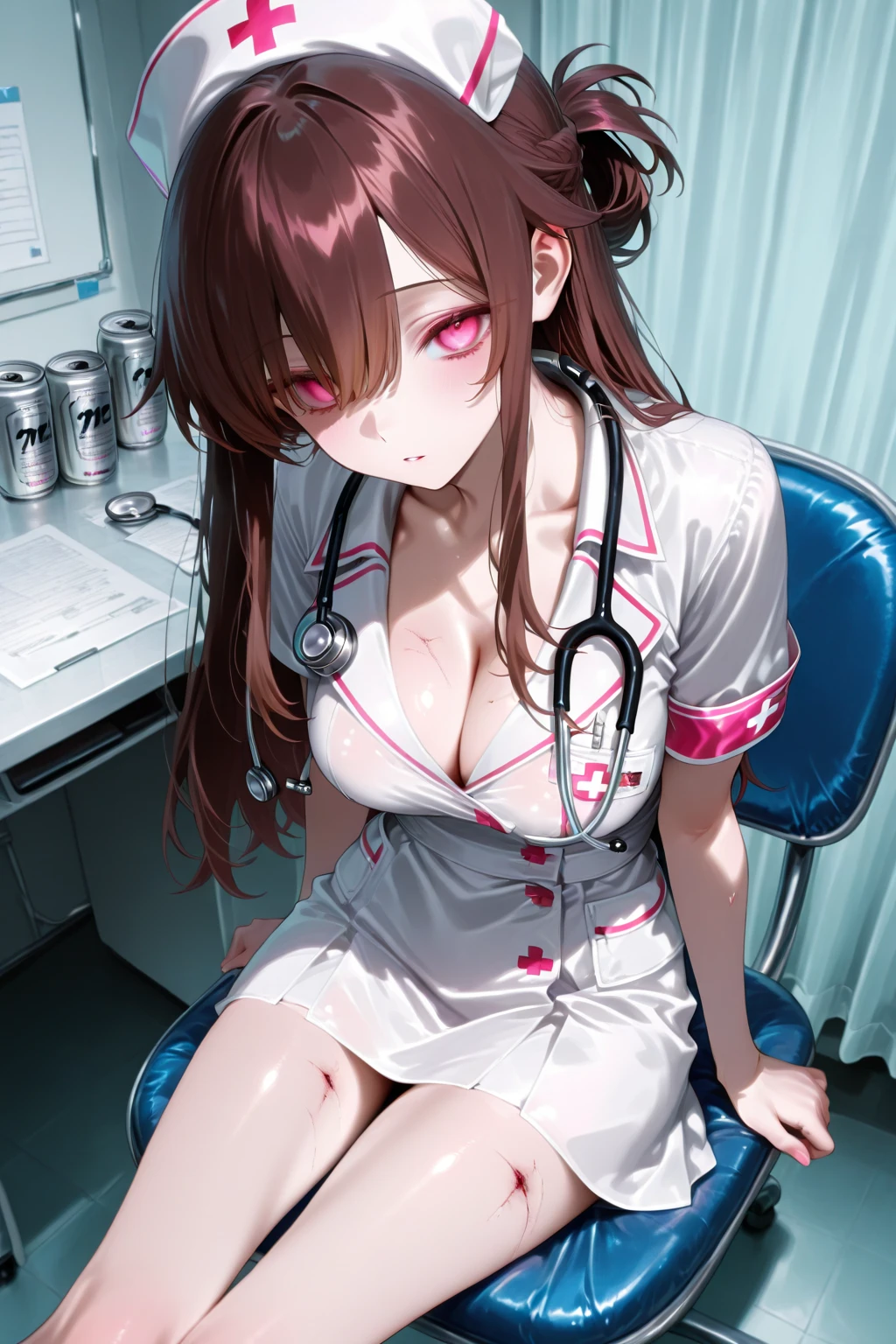 realisitic、top-quality、女の子 1 人、0 years old,frombelow,Milky liquid all over the body,gleaming skin、Saliva,Twin-tailed、Hospital、White liquid drips from the mouth、、Emo、admitted to the hospital、natta、bra very、small tits 、showy、stethoscope,all-fours,profetional lighting、I'm wearing a lab coat、Nurse attire、Nurse、Nurse、Manteau blanc、put your hand on the edge of the bed A naked mother who spends time with her young son in casual clothes is arrested sofa Two people copulation barechested Naked schoolchildren mother spending time with son、Have a tenga、There is a masturbation hole、I have a hand tenga