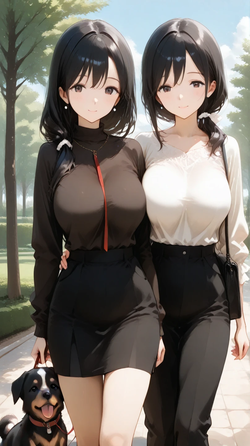 mixed_artwork style, 1 girl, standing alone, hands, beautiful woman, thick, gwendolyn_tennyson, (from Ben 10), realistic, textures, 8K, perfect hand, perfect anatomy, visible curves, Breasts, big ass, white pants