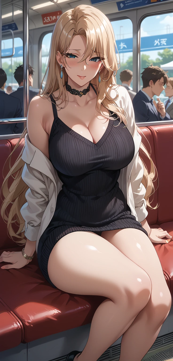 High resolution, high definition, charm, beautiful, big breast, Sexy.