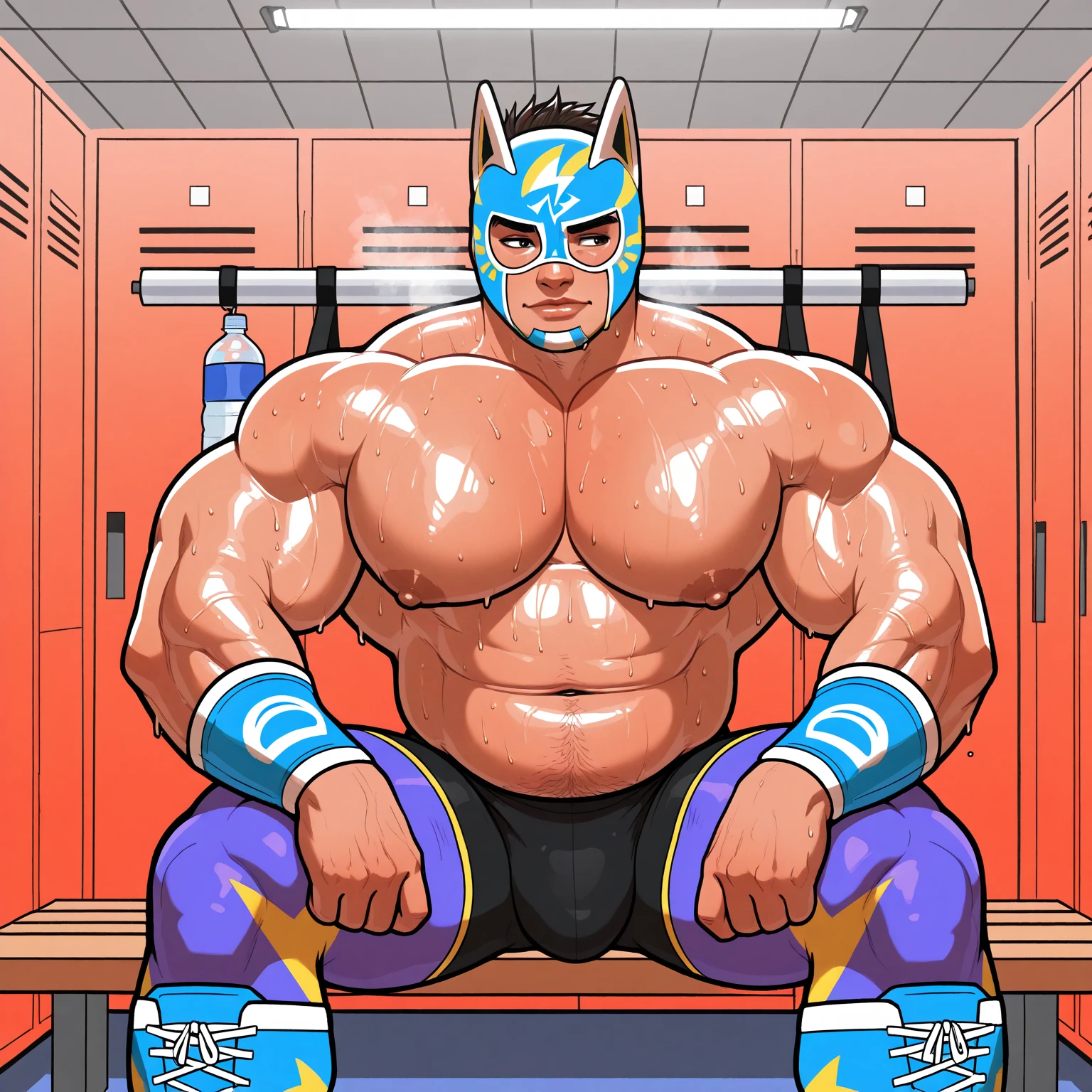 Zangief,((((Only male chubby man extremely thick thighs large belly))), obra de arte,maximum quality,day comerciant,gordo,gordo guy,Uma moreno,breve lenda,barba,oculos de sol,Eu tenho uma barriga grande exposta,The face is big,Posture of speaker gesturing with hands to the audience encouraging them,Notas voadoras,Moedas Voadoras,tesouro,luzes de holofotes, image of full body naked no clothes Only Speedo red or white or black. Volume na Virilha Menor. sunglasses. ((Barriga detalhada)) Sozinho, Macho, standing, Rua, Hipoppotamus, traje espacial militar azul, sobrepeso, muscular, sorrindo, por Chunie,with hands Gesturing with hands holding testicle with hand, Different angles
((genital Masculino glande peniana tamanho anormal, phallus size gigantic phallus super long phallus inclined fallen, dropped balls)),
sensualizing with the hand on the crotch, Acariciando as bolas,
ejaculando exageradamente, Gozando sem limites, Jorrando jatos de esperma da glande peniana,
corpo muito suado, suor extremo no corpo.
Big tongue laughing. Genital Masculino tamanho largo exagerado GG comprido e
norme
.Genital Masculino tamanho hiper longo, genital Masculino tamanho Gigantescos, genital Masculino tamanho anormal, genital Masculino super comprido, Grande porra, Gozar muito, Goza ), detailed dynamic