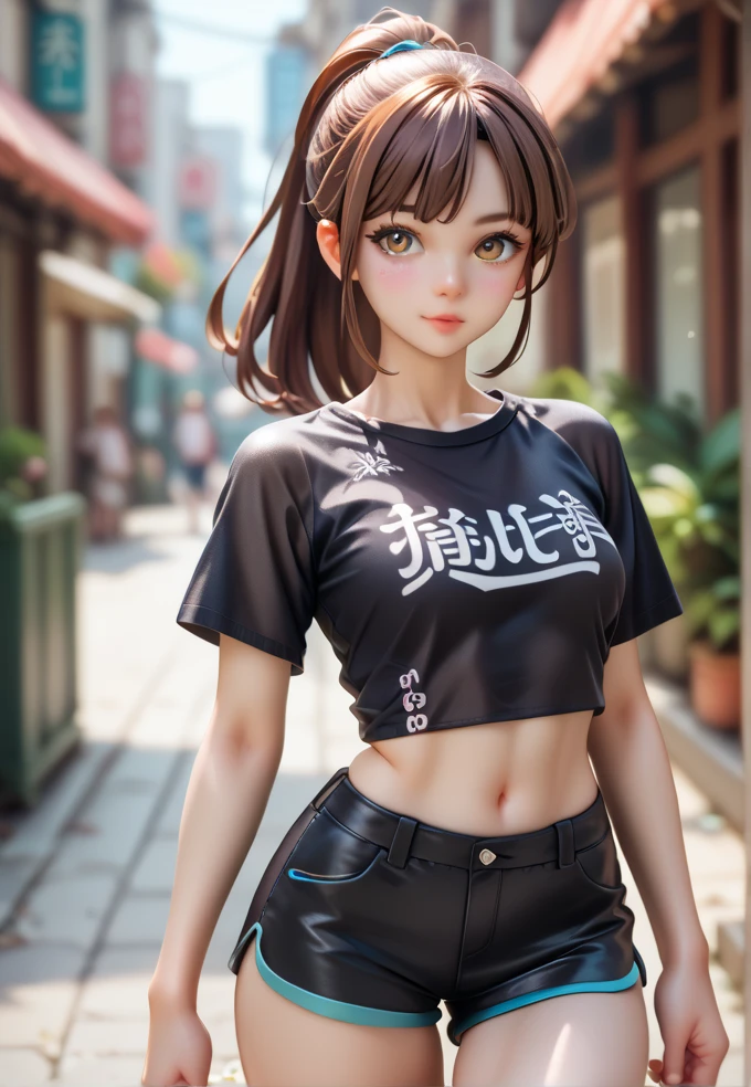 (Ultra Real), (Illustration), (High Resolution), (8K), (Very Detailed), (Best Illustration), (Beautiful Detailed Eyes), (Best Quality), (Ultra Detail), (Masterpiece), (Wallpaper), (Detailed Face), Park, Upper Body Up, Armpits, Thick, Short Hair,Inner Color,Solo,Simple White Tank Top Girl, Sweaty, Japan Person, Big Tits, (Camel Toe)