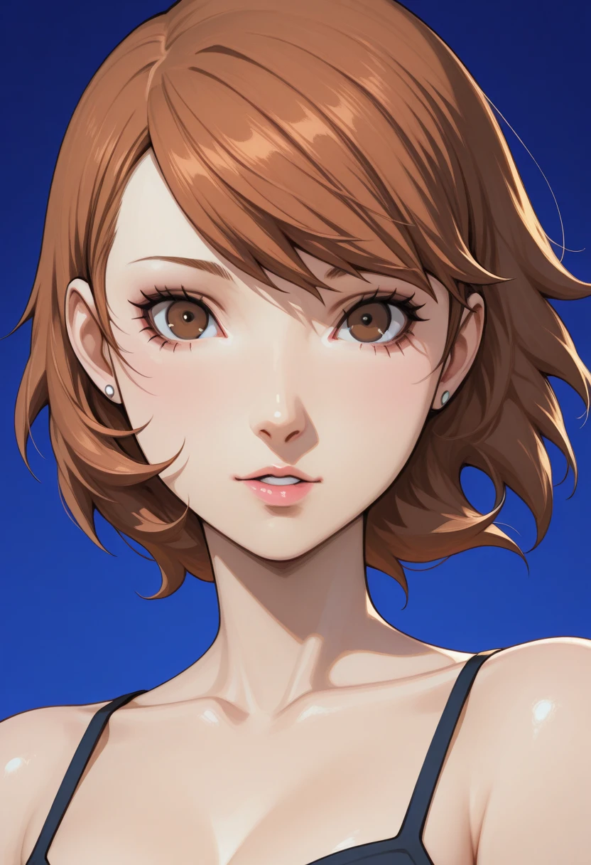 ((Masterpiece, Best Quality)), (1 person), (()), Pale Pink Hair, Hello, Horn, (OL)), Bangs, Medium, (Breast Augmentation), Slim, Smile, [Wide Hips], Office, Standing, There \ (Blue Archive)