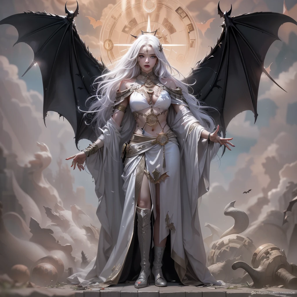 Meisterwerk, ultra-detailliert und atemberaubend, a powerful demon of the succubus, verwandelte sich nach dem Gebissenwerden in eine Sukkubus.