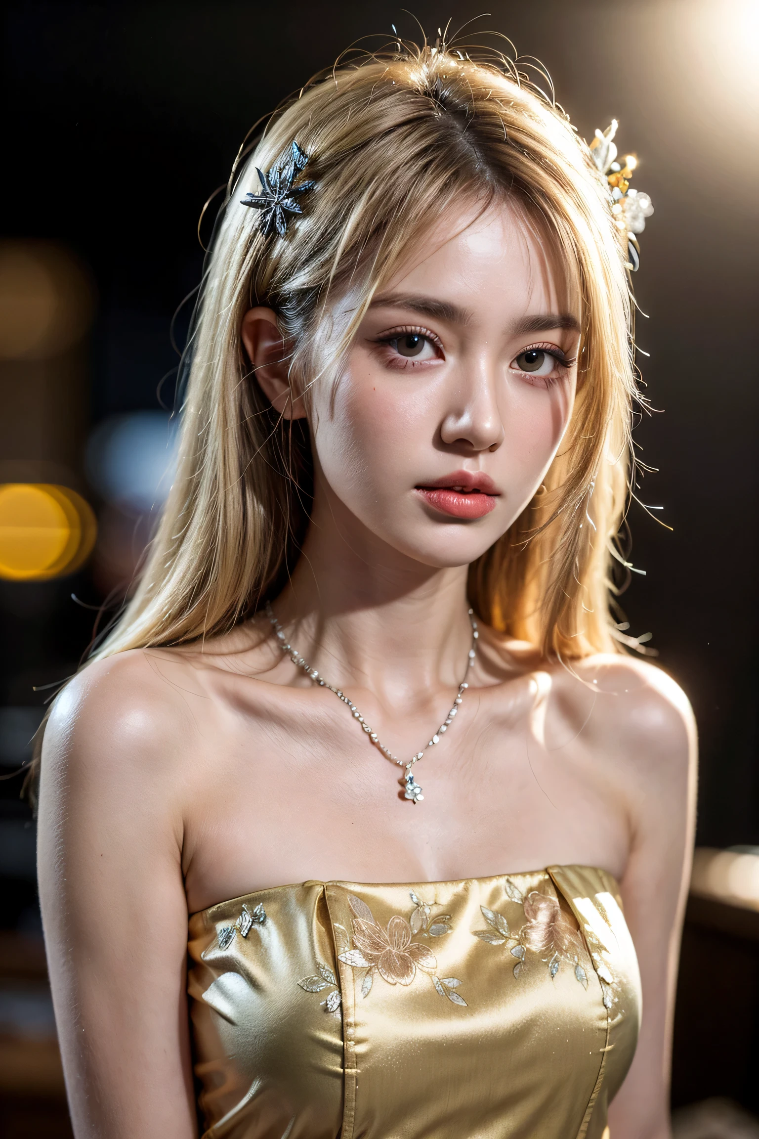 Royal princess,Super detailed, Delicate face, Stock Photography , Portrait 400, F1 Camera Lens.6, Colorful, Surrealism, Realistic textures, Dramatic Lighting, Thin Film Distiller 800 (8K, original photo, Better quality, masterpiece: 1.2), Super detailed, (Extremely delicate skin: 1.2), 8K 超高清, SLR camera, Soft Light, high quality.Fire Queen,Blue pupils,Apply red lipstick,Have a tattoo,The tattoo is very three-dimensional,Gorgeous and intricate tattoo designs,8K Mugshot,Large Breasts,Dark eyeshadow,Sexy thick lips(Red lipstick),Ice Princess,The facial features are very three-dimensional,Gorgeous and exquisite crystal diamond lace wedding dress,Silver armor,Exquisite and ornate silver decoration,Universe shining diamond gem,Ultra-clear portrait,Very exquisite and gorgeous jewelry,breasts symmetrical