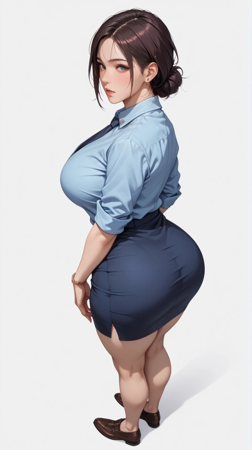 ((masterpiece)),(((highest quality))),((Reference Sheet, Character Design, in front, looking at the viewer , girl with glasses~ ~ in fron to camera, Mr..々Hairstyle, Mr..々Performance, Facial Expressions)), 30-year-old mini vestido ajustado con una copa, big tits, Cute type, (curvy:1.4), (normal ass:1.4), Realistic buttocks, Big Breasts, big , normal thigh, Long legs, It's not a big deal, ((High quality fabric, mini vestido ajustado , panties, zapatos negros), ((sosteniendo una copa de vidrio:1.0)) sosteniendo una copa de vino