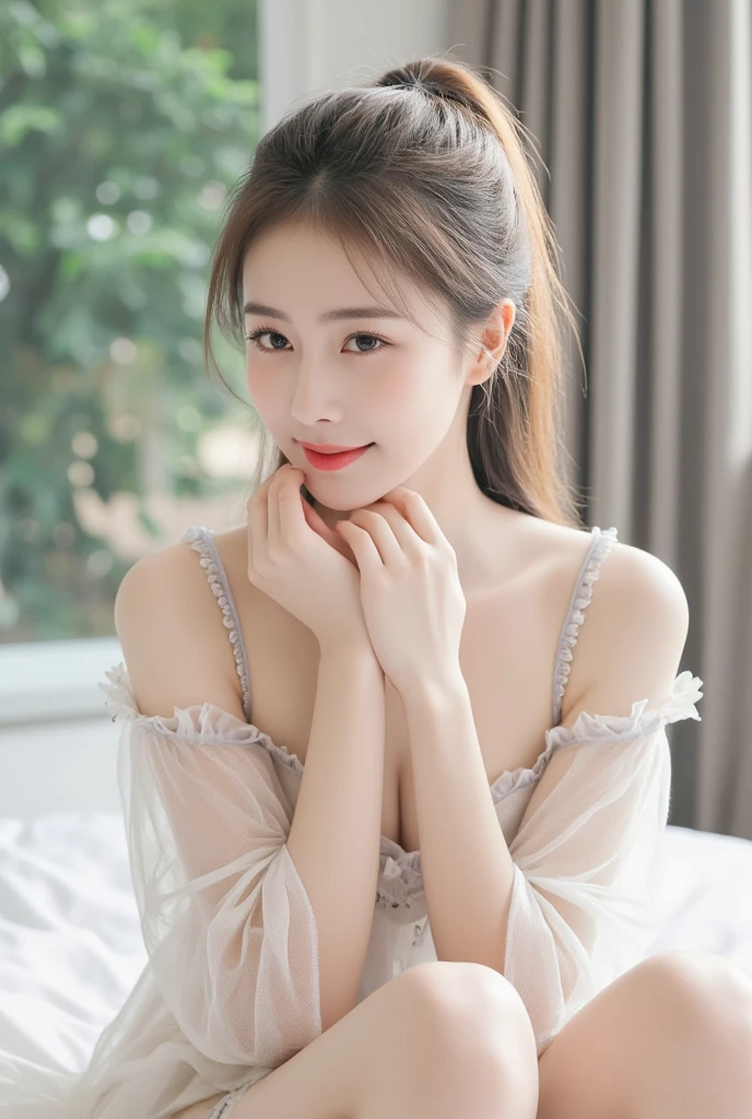 (Highest quality、Tabletop、8K、Best image quality、Award-winning works)、One beautiful bride、(alone:1.1)、(The most extravagant and gorgeous huge pure white wedding dress:1.1)、(Perfect Wedding Lace:1.2)、(The most gorgeous and luxurious giant tiara:1.1)、(The most extravagant and luxurious giant necklace:1.1)、あなたの最高の笑顔で私をplease look、The finest jewellery decoration、Perfect Makeup、Long eyelashes、Ultra HD Shining Eyes、Ultra HD Hair、Ultra-high resolution glossy lips、Ultra High Resolution Perfect Teeth、Super high resolution beautiful face、(Accurate anatomy:1.1)、Very bright and beautiful skin、very bright and vivid、Perfect beautiful bridal hairstyles、(Front facing body:1.1)、(Solid pink background:1.2)、Cleavage、nude、(The 肖像画 was taken from above the lying body: 1.3)、(( M-shaped legs spread, please look )))), (Show me your legs spread wide: 1.5), Real nipples, real open, (女性のマンコ汁がカメラにsquirtしている:1.2), Beautiful 20 year old Japanese girl, Stimulating the clitoris, masturbating and fingering, orgasm, Detailed facial features,(Front view), (squirt from pussy:1.2), (squirt:1.2), Remove the shoulder straps to expose your chest, (Showing realistic beautiful nipples:1.5)


