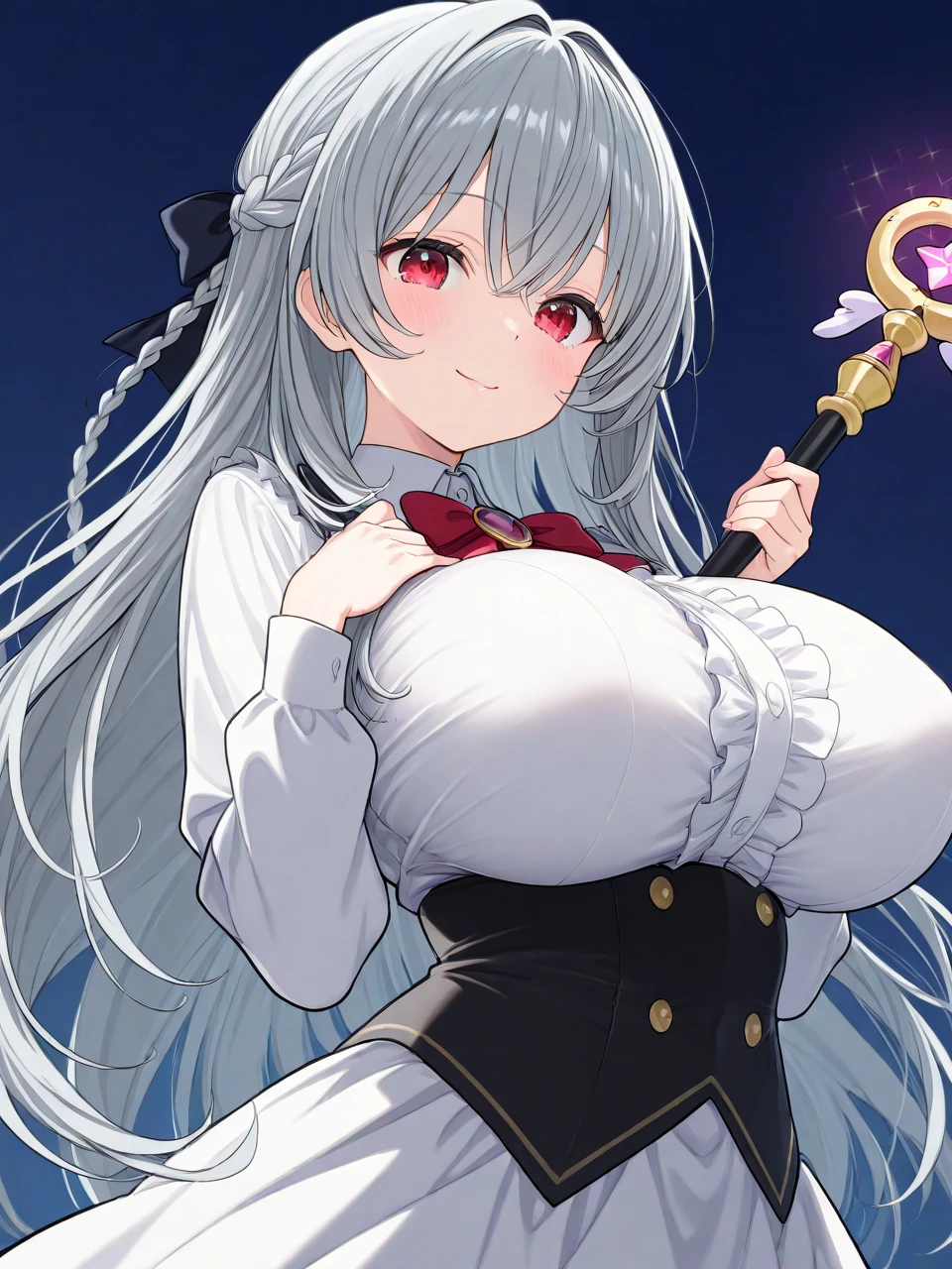 Perfect human body,1 girl, idoly,idol,(publicly exposed,On stage), 鎖骨,((huge-breasted)),Sleeveless sailor suit,Low-rise miniskirt,Reveals a flat lower abdomen,semi transparent,(White stockings),((woman with fever)), ((color)), (Blushlush:1.2),