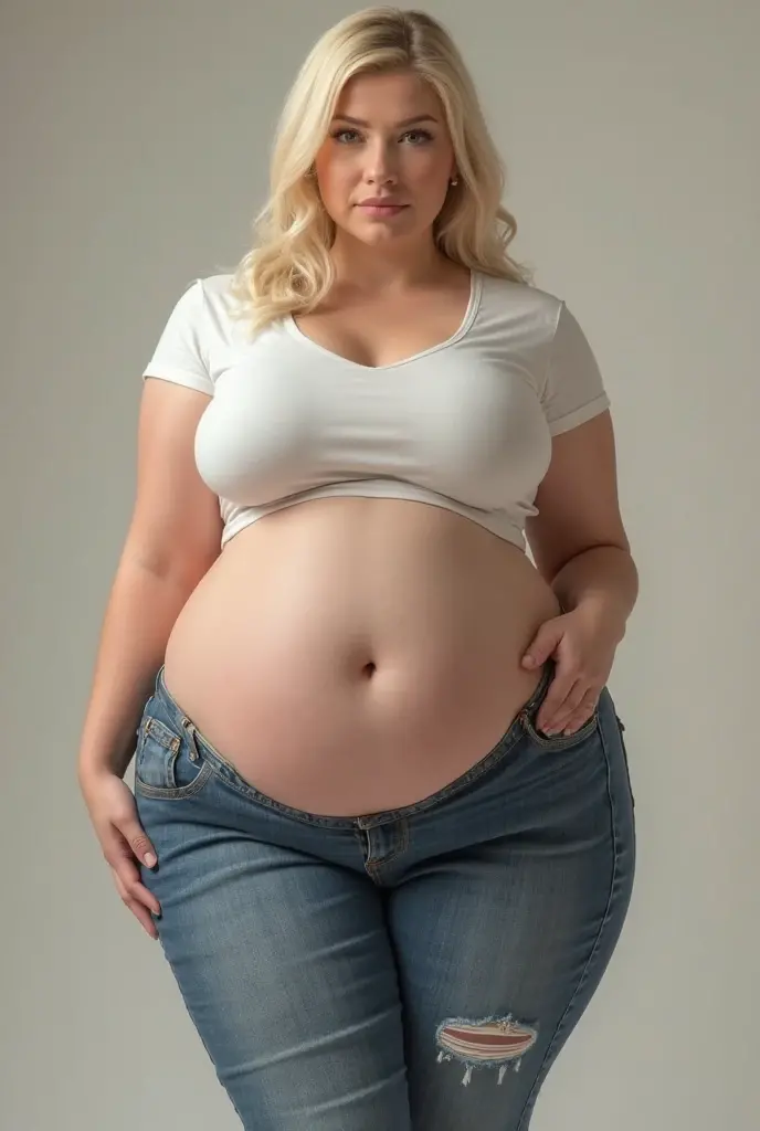 Una hermosa mujer con cabello corto y Verde con un top bronceado y leggings, Camisa ajustada, con camisa ajustada, Luz suave desde el lateral, Hermosa chica rubia, Chica sexy, 2 4 year old female model, chica atractiva, Diosa rubia, BLONDE girl, Postura lateral, white sweater, Pose atractiva, mirada sexy, with backdrop of natural light, Parte superior blanca, Pose casual, Ropa ajustada, sexy, curvy body, plump body, huge big ass, thick body, curvy body type, voluptuous body type, busty body type, thick body type, big chest, big