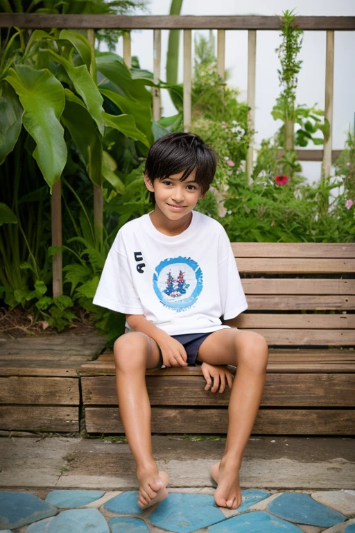 A seven-year-old boy