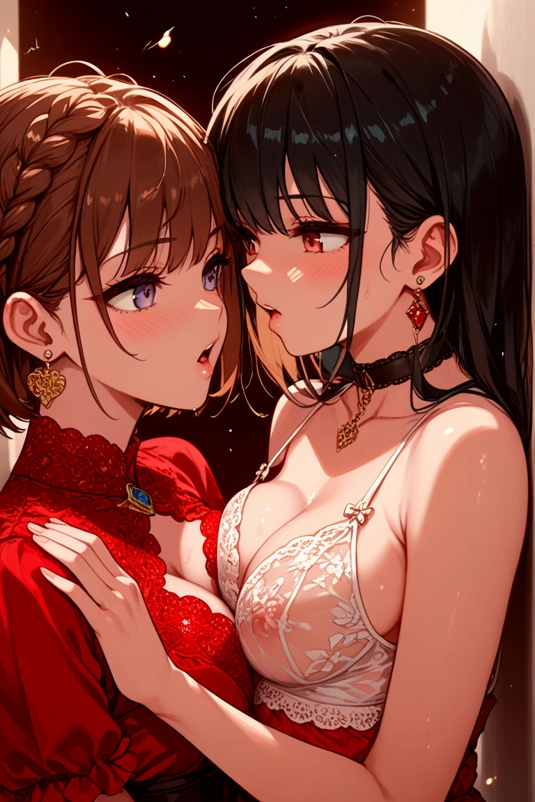3个女孩,ntr,cheating,The girl just watched crying and couldn't do anything,The girl was taken away from her lover,The girl was taken away from her girlfriend,Witches,Witch hat,Student uniform,Formal attire,3 students,Female School Students,Witch,Witch School Student,Witch Maid,JK school uniform,maid,maid costume,Witch costume,Witch coat,Wrap the shirt,Conservative shirts,The packaging is tight,The packaging is tight,pleatedskirt,Bright colors,Magic background,lesbian,French kiss,Wet kiss,French kiss,face to face,hugs,cuddle,Close contacts,Fit snugly together,Side Body,Kiss,tongue kissing,Lovers,stroking each other,matching hairstyle,Match poses,desire big breasts,squelch,Body overlap,squishing,Love,Love each other,Matching decoration,Sexy pose,lacepantyhose,Pantyhose wrapped around the hips,Silk clothes wrapped in full leather,tightsuit
