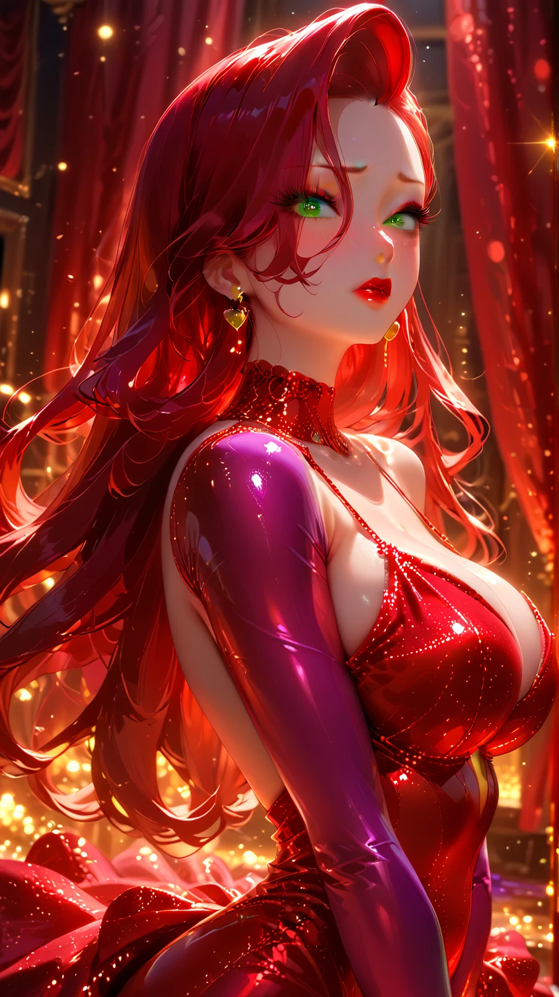 {{ Red tentacles deep into the ass and girls}} ,{{ Red and wet }}, {{ tentacle penetration }} , The girl feels good, {{{ The girl looks at the camera, The girl's chest is visible, The girl's face turned to the audience, The girl's body turns towards the viewer }}} {{ The girl's hands are realistic, The girl's hands are intact, The girl's hands are healthy }}, gigantic cleavage breasts,Sexy figure, Correct body proportions, Crazy CG,One girl,full bodyesbian, torn cloth, Spread legs, hand behind head, Underarms, 浴室, Frozen,Long hair,Heart-shaped pupils, Torn clothes, torn legwear, 裸露的女生,upper legs,Pathetic, cum on bodyl