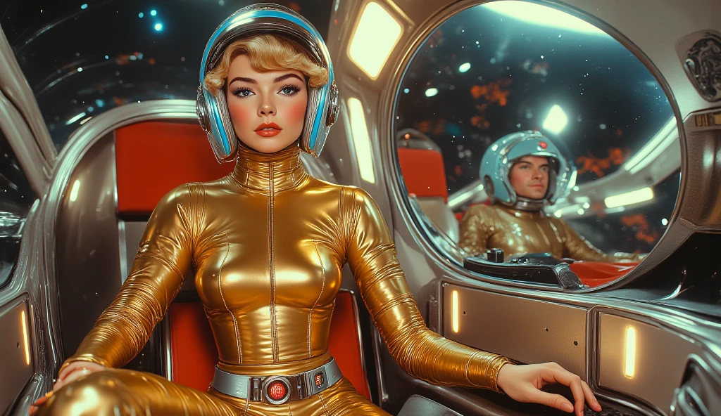 there are many cats standing around a woman in a bath tub, elle fanning as an android, pyramid visor, doja cat, 2 0 2 1 cinematic 4 k framegrab, inspired by Emma Lampert Cooper, connected to heart machines, cg society contest winner, mary elizabeth winstead, pets, tvs, spa --auto --s2