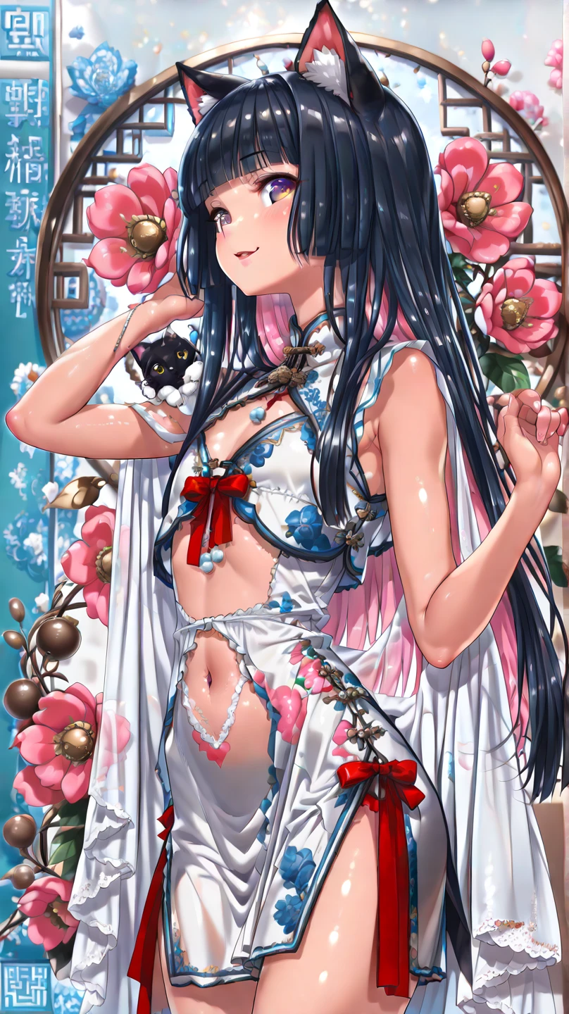 2-dimensional,bit girl, , small, female student, 校服, Superskirt, People who don't wear underwear, lying on the table, Undress, Small under breasts,There is a mole under the neck,Small bottom, Classroom, ssmile, Stas, Volumetriclighting, rays of sunshine, bright,nipple play