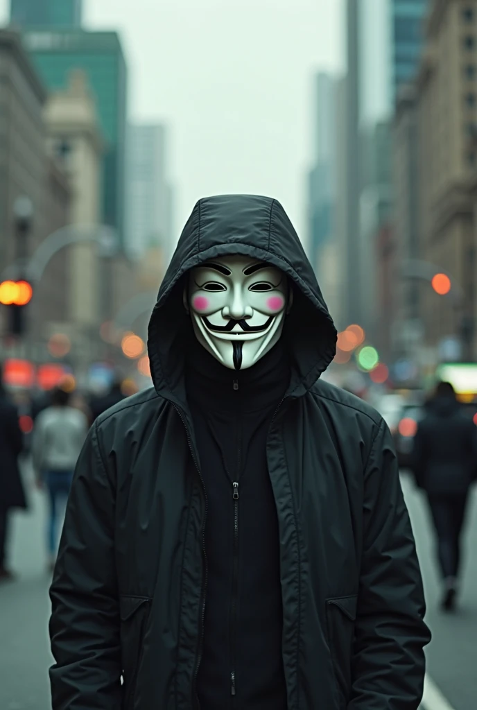 CREATE AN ANONYMOUS MAN XOM MASK