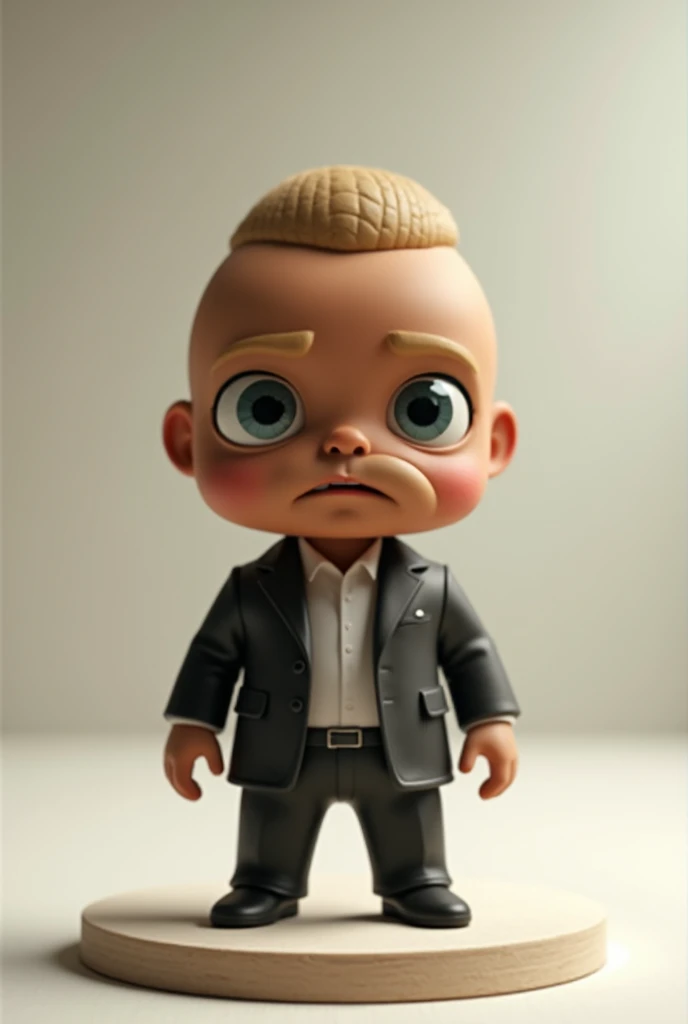 cbzbb, homem, sem cabelo, cavanhaque, barba, 40 anos, pardo, thin glasses, fone de ouvido, personagem, fofo, pequeno, bonito, Devian Art, Trending Artstation, Digital Art, Detailed, Cute, Realistic, Humanoid, Character, tiny, Cinematic Sho, Cinematic Lights, Elon Musk, Looks happy