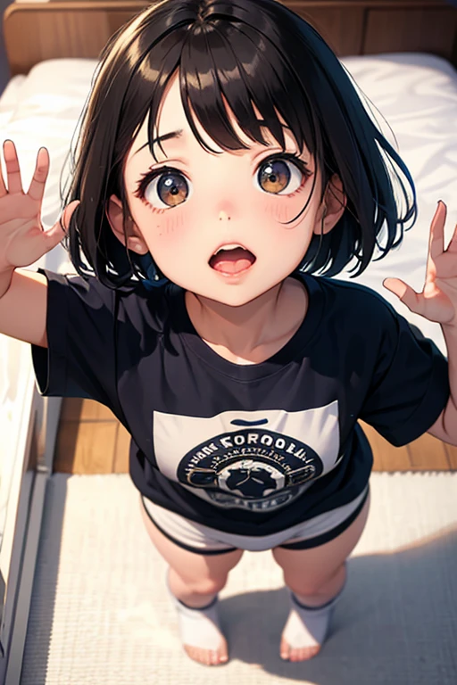 (((Browsing Caution, Close Up Facial  , Front view , From below , Movie angle))) ,(On all fours), break、（ 1girl、1boy）, 20-year-old, (close your eyes),(((Embarrassing, Excited, Fascinating, In the heat, orgasm,Blushing,shortness of breath, Very humid,vapor、Man grabbing woman&#39;s breastan behind))) , break (((Bright pink and green hair))),(Semi-long hair tied in one piece、Add a light pink ribbon to the end.:1.3),(((Two-part bangs , middle part, Bangs parted in the middle, Side-swept bangs))), (amount:1.3), (Small breasts:1.0) ,((Sweaty skin, Dripping , girl trembling with Sexual climax, Cum in pussy, pubic hair)) ,Thin dots, feminine, Slightly muscular, Dynamic pose,((((vagina,Sex, A boy and his penis,Heterolo, Women in front and men in back , dorsal position,  Cum in pussy, pubic hair)))), break, (((White - Solid - Short Sleeve - Safari Shirt   ,Bottomless))), break, (((Midnight,On the bed))),(masterpiece), (Realistic), (Highest quality), (Super detailed), wonderful, ((A face with attention to detail)) , clavicle, High resolution , (Super detailed), Smooth, 16K, Vibrant colors,vagina,Sex,