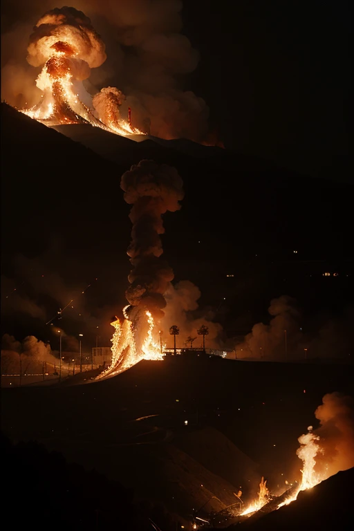 废墟，flame of war，Burning clouds