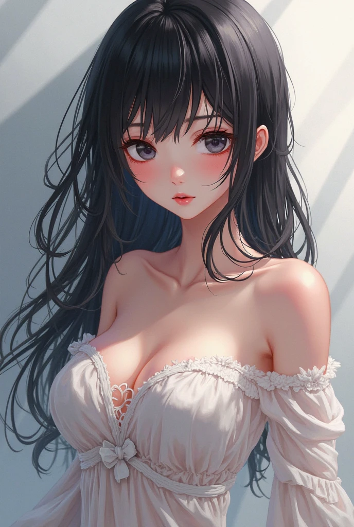 Nezuko half naked