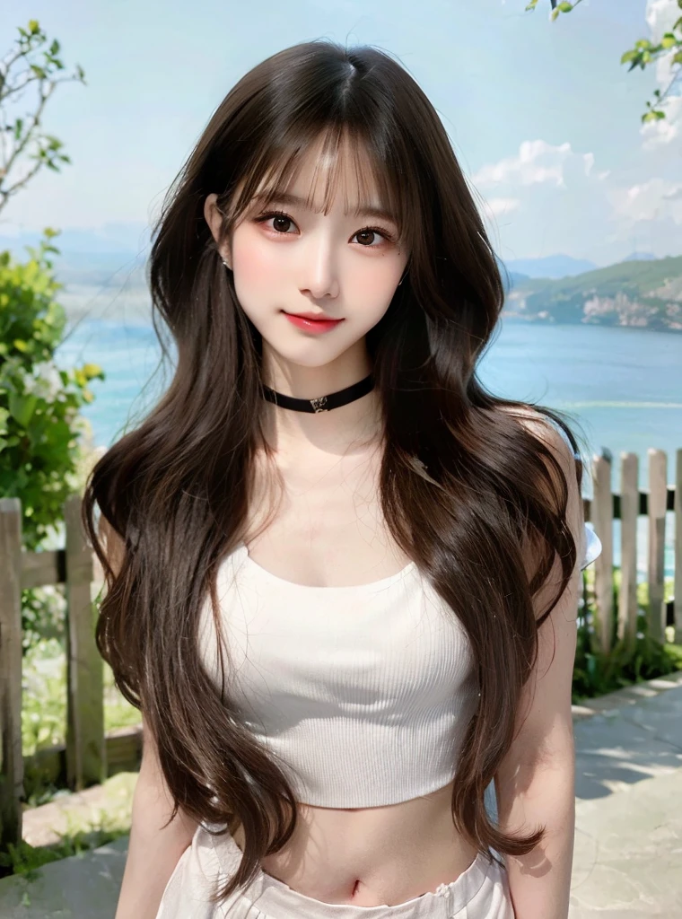 {{{ultra detail}}}, {{{realistic}}}, {{{depth of field}}}, whole body, from the side, head tilt, incredibly detailed, longuette, 1 woman, 30 years old, very long hair, Curly hair, high ponytail, light brown hair, beautiful and delicate hair, perfect face, Delicate arms and hands, slim legs, White skin, piercing, oversized clothes, big top sleeves, black pants, open clothes, cityscape, delicate background, blurred background, very delicate and beautiful, {{{wallpaper 8k CG}}}, {{{best quality}}}, {{{the greatest masterpiece}}},