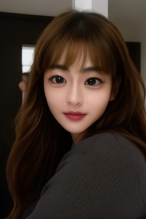 create Alice a 22-years old italian girl with brown hair and brown hair not so tall and chubby hyper realistic