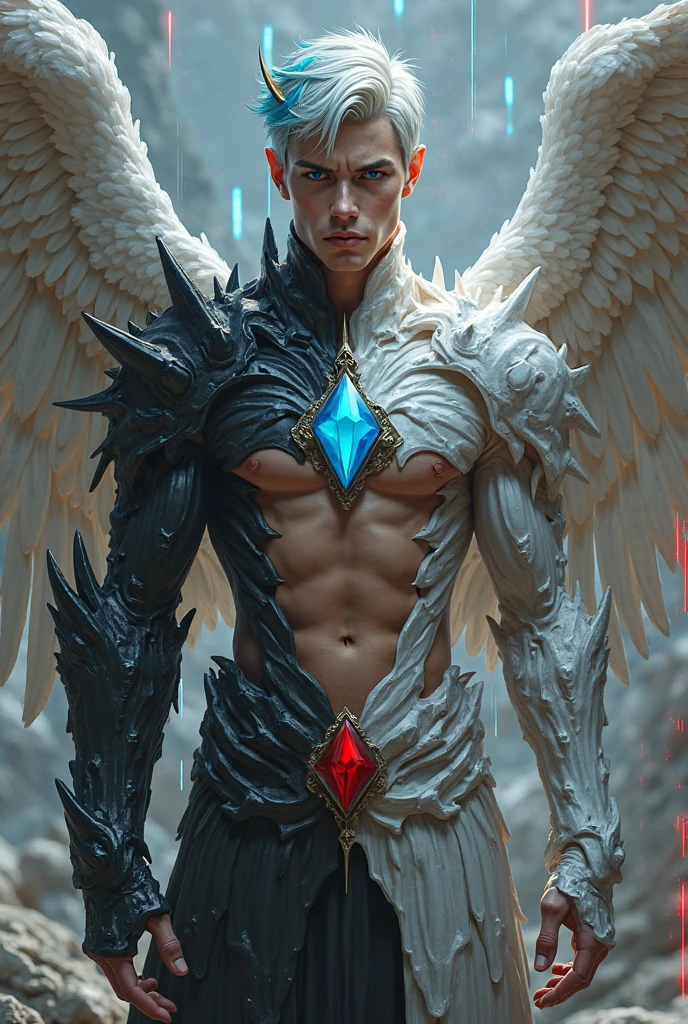 gay man, BDSM, CBT, ballbusting, homoerotic, gay weak male, vulnerable, fragile and beautiful, albino peacock male, ultra detailed gothic bridal see-through skin-tight silver bodysuit, silver tights, silver high heels, chastity, bondage, leash, collar, albino peacock head, silver peacock wings, silver peacock tail, long silver claws, avian hips, avian thighs, soft belly, slender arms, slender shoulders, soft slender flat chest, ultra detailed realistic male crotch bulge, huge massive testicles, ultra detailed realistic face, pleading, needy, lustful, pent up, desperate, longing, blushing, tears, aroused, nymphomaniac, panic, fear, pain, ultra detailed, brutal, dramatic, aesthetic, masterpiece, ultra quality, sharp focus, ultra resolution, ultra photorealistic, smooth, ray tracing, PBR, SSS, global illumination, translucent, volumetric effects, refraction, reflection, shadows, subpixel, rawphoto, physique, physics