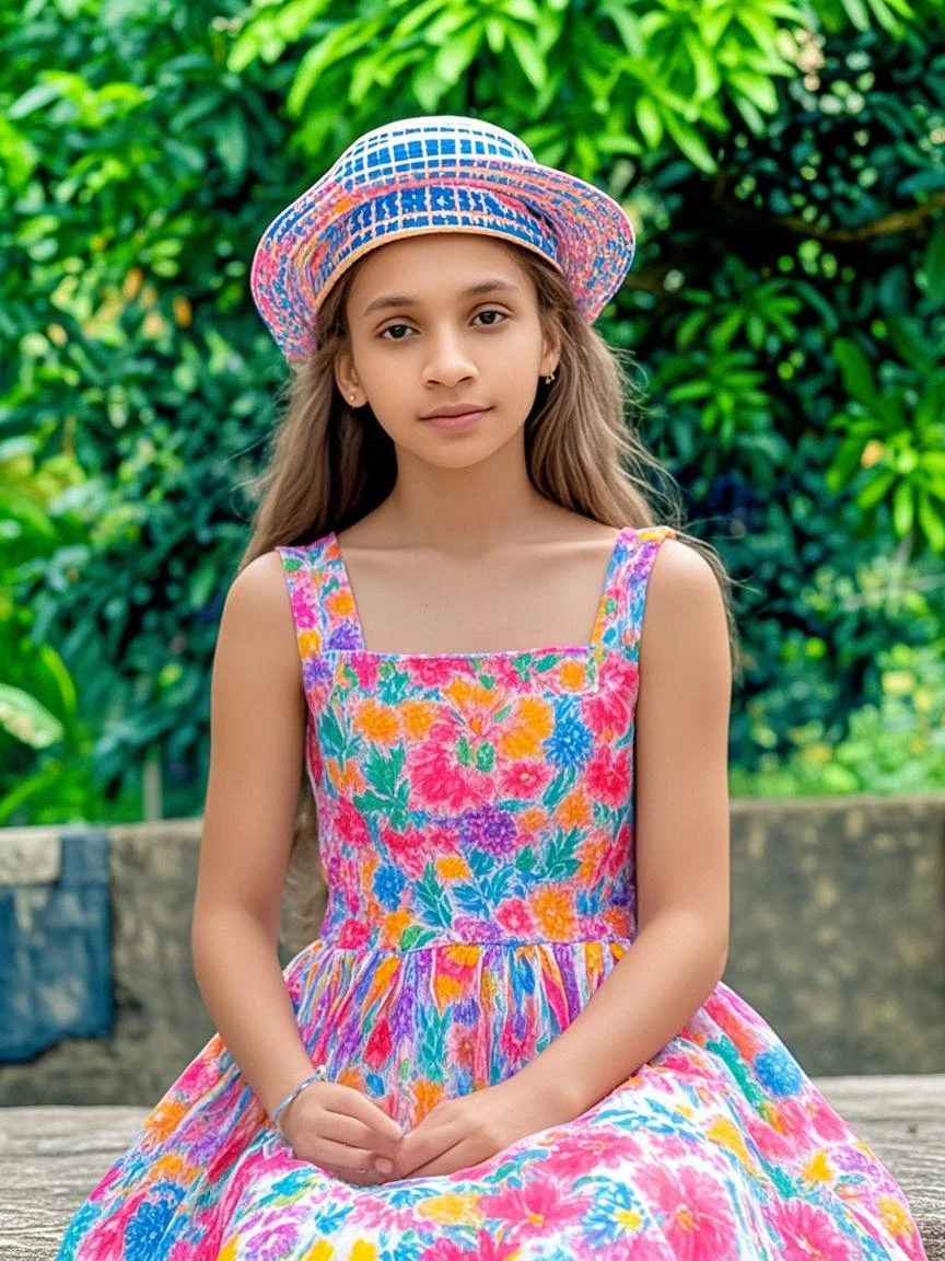 Pretty girl beach play,adolable,vivaciousness,Loli a little --auto
