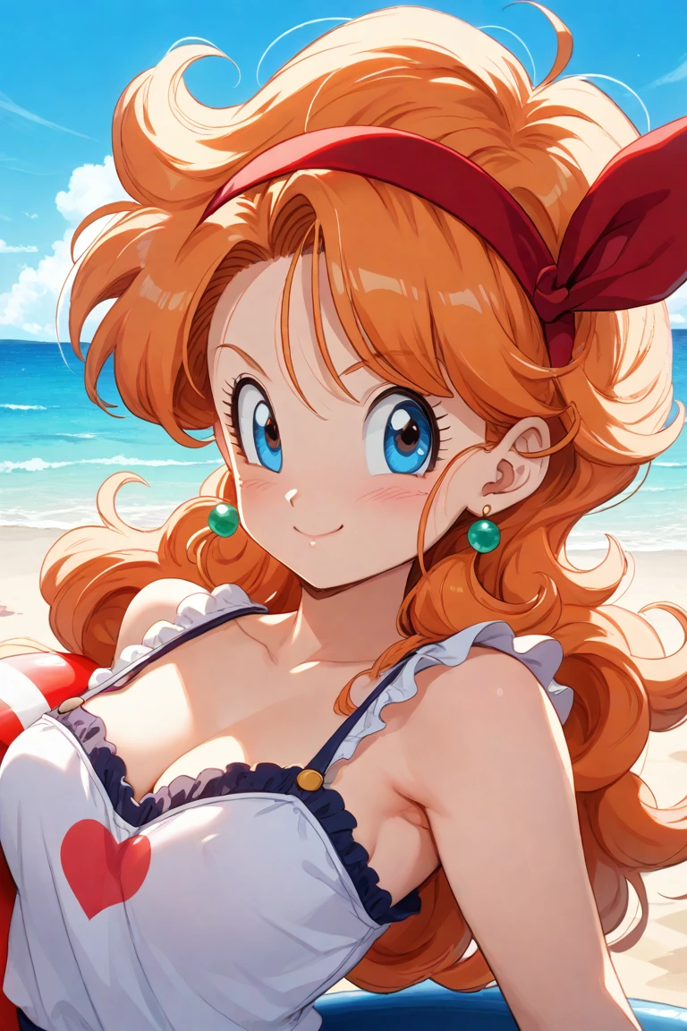 Nami from one piece wearing a lingerie and 