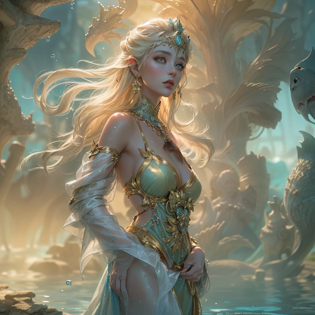 36k, portrait Alexandra Daddario, wearing breasts Swan Princess costume, against the background of the lake, character portrait, 8 9 9 0 s, long hair, intricate, elegant, highly detailed, digital painting, artstation, concept art, smooth, sharp focus, illustration, art by wlop, charlie bowater and alexandra fomina