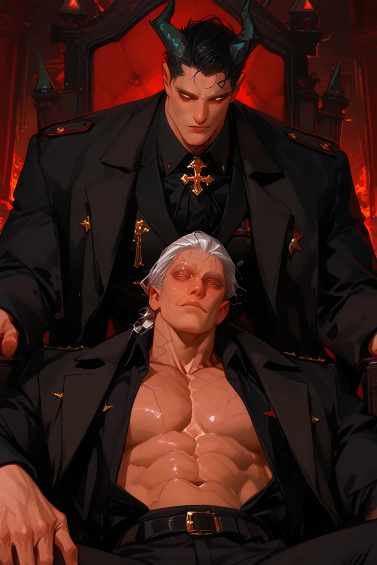 (((1 male king inspired by male aemond targaryen and a group of ugly bastards men - a male young adult king of iron throne on all fours wearing erotic and provocative torn leather medieval clothes like in game of thrones is being enslaved by ugly group of peasants and fucked))), NSFW, ((yaoi ????????)), (game of thrones inspired yaoi), (dark fantasy yaoi), ((dark setting)), ((the gay peasants tease the fallen and enslaved male king “how do you like being our slave?” The king breathing heavily says “Ngh, please ???? me!”)), ((inside dark castle like in game of thrones background)), ((ashamed defeated king being humiliated by dirty male peasants)), ((gay sexual assault)), ((well drawn ganbang pose)), ((male targaryen getting clapped)),