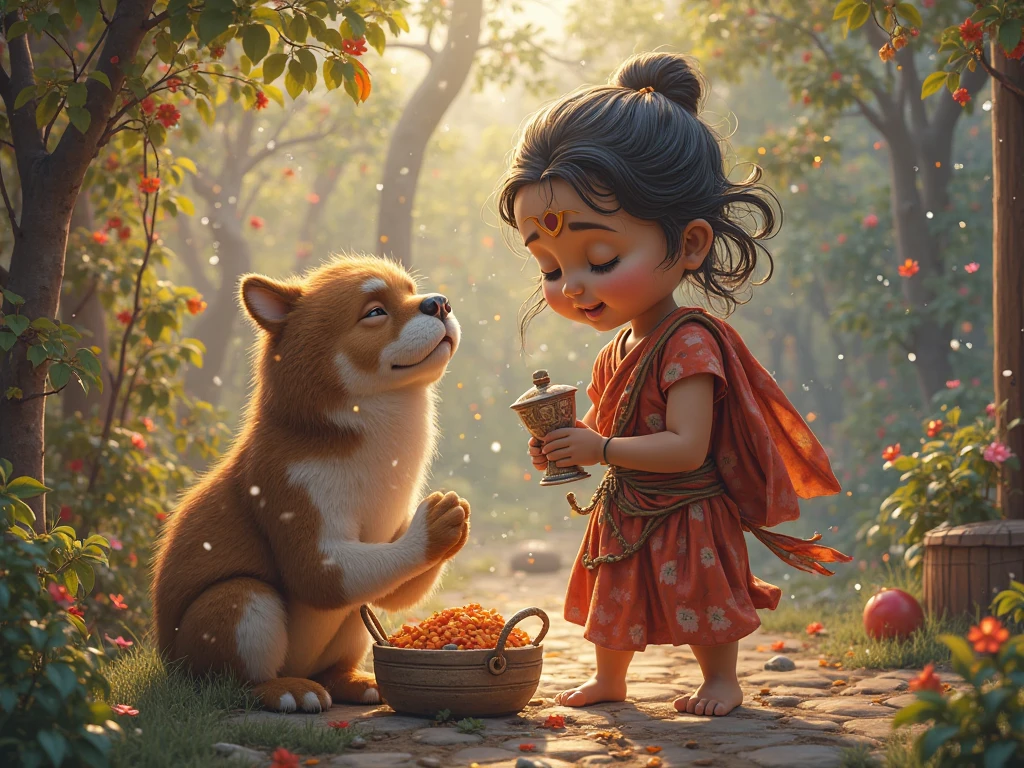 Girl with lingre