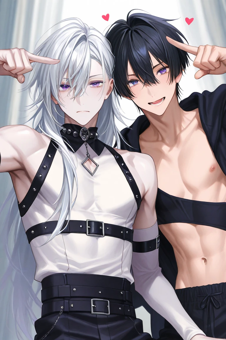 Silver hair, Twin drill, Kanzaki Ranko, Lying on a bed, A man is touching her genitals, Nipples, A man is grabbing her breasts, Small breasts, Fingers sinking into her breasts, Both nipples are pinched by a man's fingers, Both hands and feet are handcuffed, A man's fingers are inserted into her drooling genitals, Armpits, Semen is dripping from her pussy, Both eyes are blindfolded, Blindfolded, An electric massager is pressed against her breasts, An electric massager is pressed against her genitals