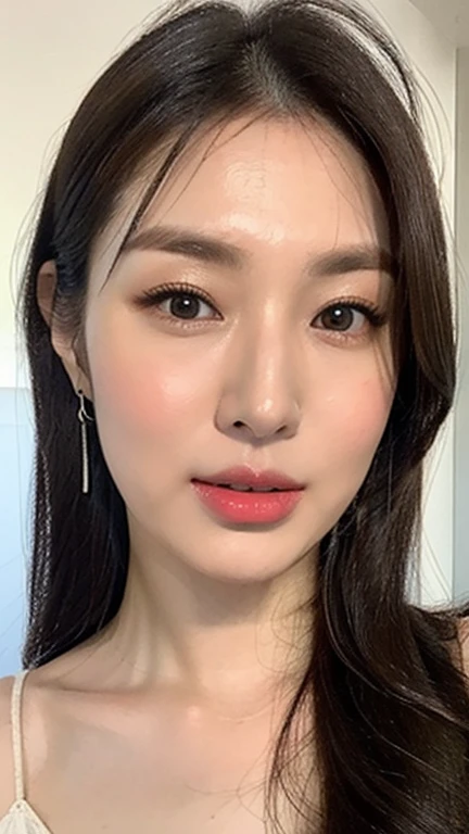 (Highest quality、8k、32K、masterpiece、Hmph:1.2)、Cute Japanese Women Photos、Long Hair、Photographed in front of a white wall、Crew neck、Photographed in natural light、Upper Body、Surface Focus、Long sleeve dress、Simple Necklace、From above、Mix 4、(8k、RAW Photos、Highest quality、masterpiece:1.2)、(Realistic、Photorealistic:1.37)、1 girl、Photon Mapping、Physically Based Rendering、Excellent image quality、High resolution、1080P、(Beautiful face)、(Detailed facial depiction)、(Detailed explanation of the hand setter muscle parts)、(Detailed CG)、Dirty hair、masterpiece、Rich details、(exquisite features)、(Best image quality)、(masterpiece)、(Detailed eyes)、I look forward to seeing you、Delicate clavicle、Various poses