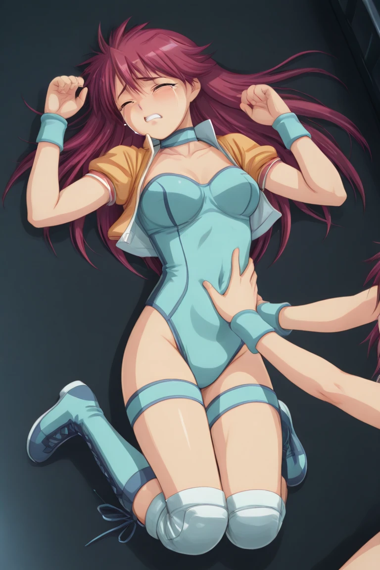 ((Top Quality、16K、masterpiece:1.3))、a tall and beautiful woman、Perfect Figure:1.4、(dream aesthetic) Slim Abs, young girl (embarrassed girl) solo, long voluminous pale-red hair 、messy hairstyle (with hair bangs), turquoise-blue eyes, pale-white skin (highlighted, realistic shading)、huge bust、Highly detailed facial and skin texture、(A detailed eye, Symmetry Eyes, Clear realistic eyes, Double eyelidd、Cold-stricken face、Symmetrical face), very realistic skin, goth makeup, Royal sisters full of fans、The Telegraph Esbian、peach buttocks, white bra and panties (wet), black tights, squart、(Raw foto:1.2)、((Photorealcitic:1.4))Top Quality、masterpiece、Real Photography、very delicate and beautiful.、super detailed CG、Unity、8K photo wallpaper、delicate detail、best qualtiy、Highly detailed CG unity 16k wallpaper、absurderes、Incredibly Absurd、huge file size、extremely highly detailed、Hight Resolution、ighly Details、Beautiful detail girl、extremely beautiful eyes and face, cute eyes look、Facial light、cinematic lightings、(Proportional hips, thick thighs, beautiful legs, realistic pantyhose) 1girll、see -through, inside house (bedroom) 、ulzzang-6500、The Telegraph Esbian, different poses at different angles,
