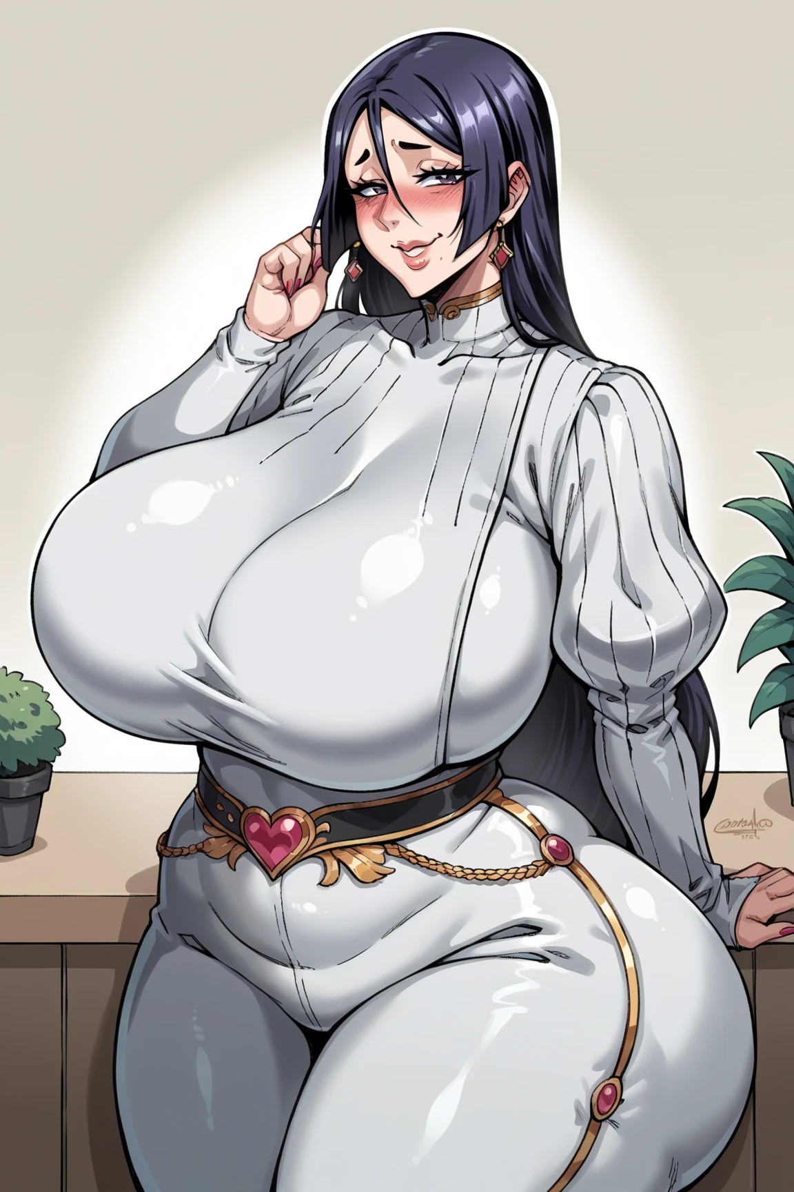 (masterpiece, best quality:1.2), 1girl, solo,mature_lady, nipple, pussy, sex,make love, delicate face,detail eyes,floating hair,big breasts, floating clothes,,Akali(league of legends),  long_the sleeve,White hood,short white pants,,Tattoos are , Eternal, full_body, arma,scyscraper,daggers,,White boots, Leucorrhoea,White mask,in a restaurant