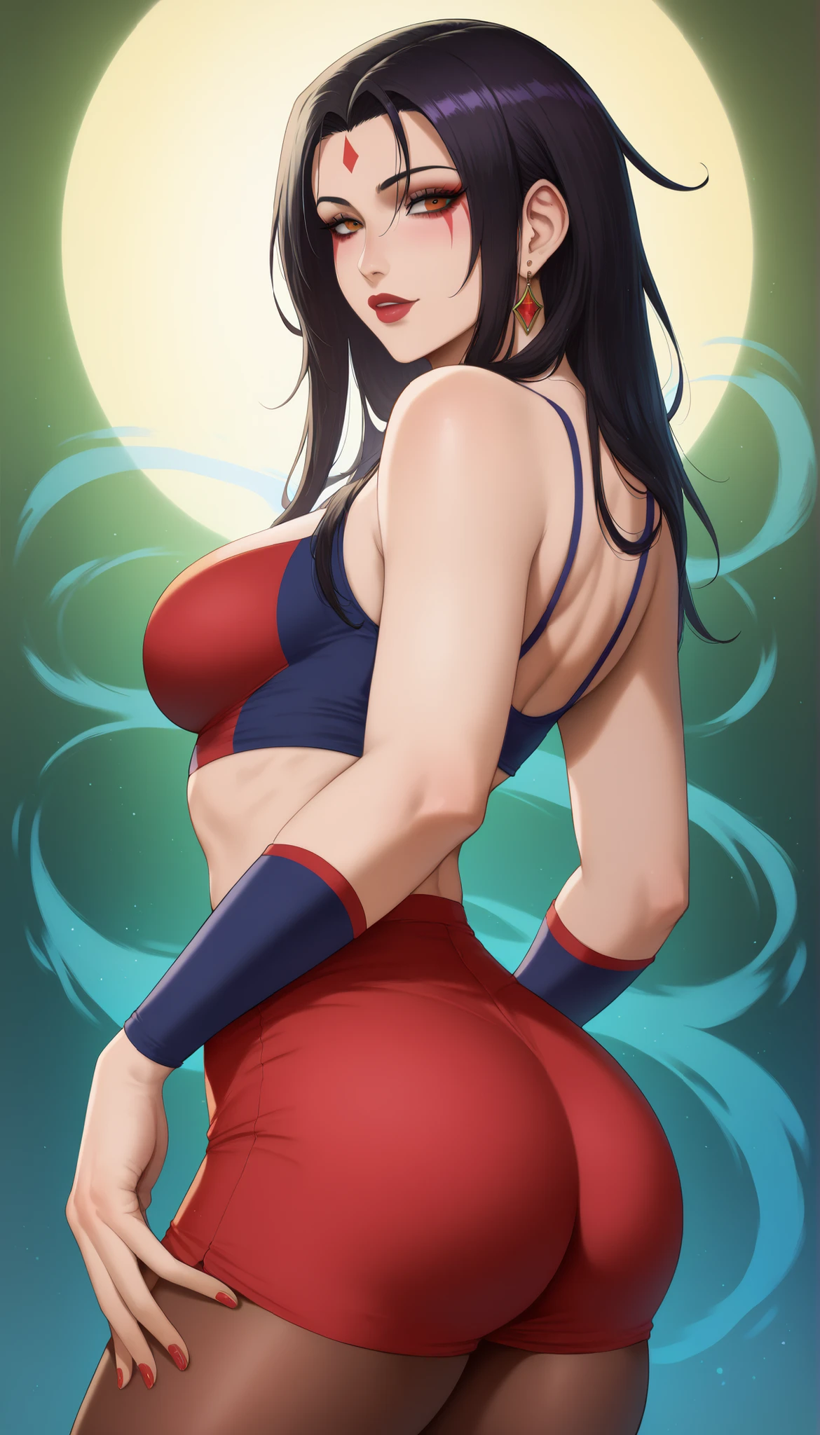 Huge muscle woman