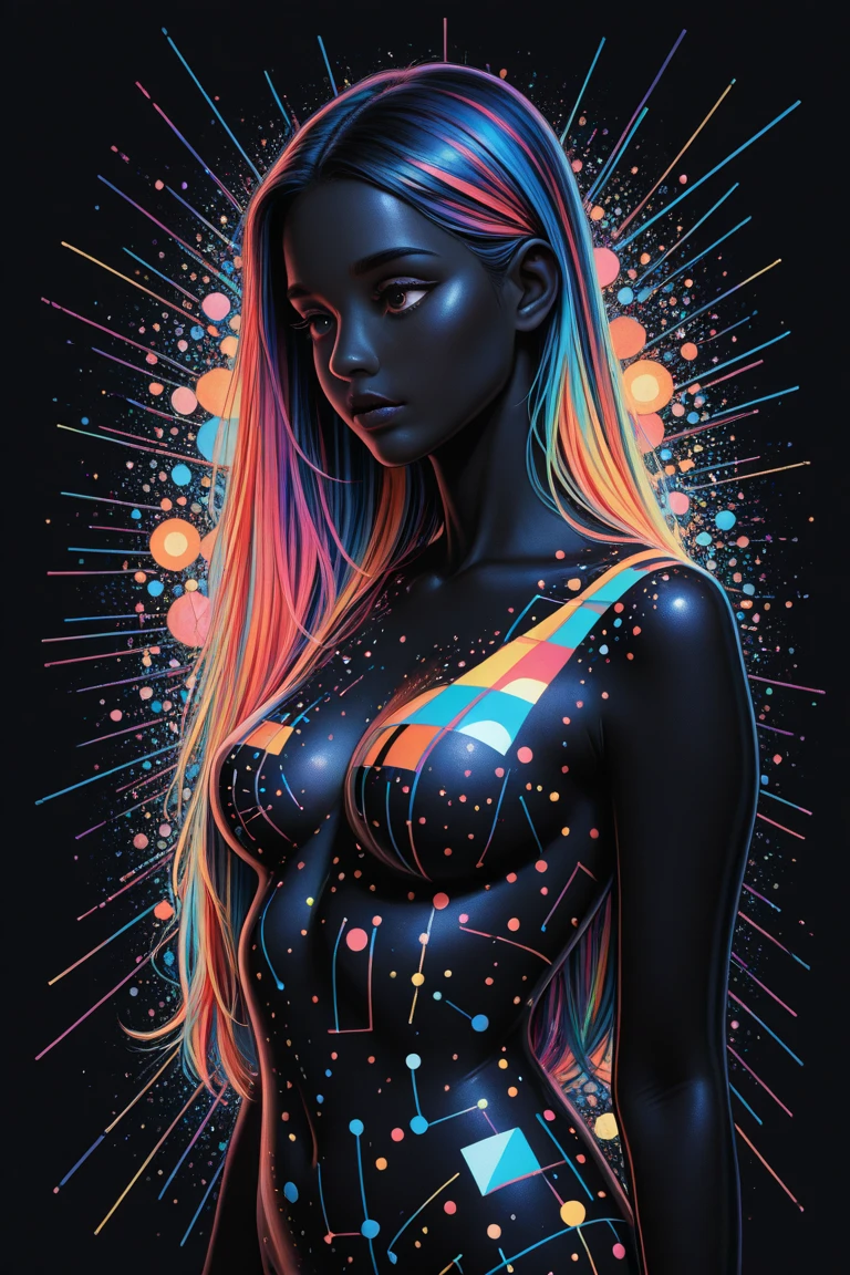 woman over 26 years of age, with perfect oval breasts, wearing sunglasses, tight leather straps on the thighs, cinematic, 4k ultra, beautiful face, ((full body)), detailed, beautiful woman: 1.3, beautiful face with good sharpness, full body, saturated colors, psychedelic image, LSD, mandala, fractral, costume, tattoo, painted body, art similar to the art of Alex Grey, a lot of color saturation, vortex, planet earth, galaxy, with lots of lighting, shading and contrast, eyes well centered and with contrast, 3D depth, no clothes, only 2 arms, only 2 feet, only hands or feet that are part, hands proportional to the body --auto --s2