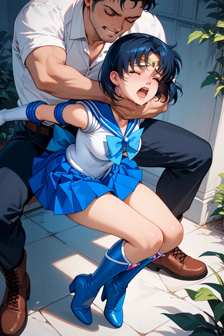 ((hentai:1.35)),(masterpiece, Highest quality, figure), Digital Art,Representative works, alone, Murrue Ramius | Orb Uniform | ,Wet ,Torn clothes, Undressing,handcuffs, rocks, belly button, tears, (Back arm: 1.2), Tightness, rock, Blindfold, Open your mouth, bondage, bondage, Mouth gag, In the school toilet,,skirt,garter belt, Black panties, Black bra,Sexy Lingerie,(((Vaginal sex with an old man&ejaculation:1.3))),((顔と髪の毛にejaculation:1.3)),((Bring the penis closer to the face:1.4)),Dynamic pose,actress,((Big Breasts)),((Big Ass)),((woman:1.4)),((Vaginal or anal sex with an older man:1.3)),Porn Photoshoot,Underbust,((顔と服にejaculation:1.5)),resist,((Bring your penis closer to your hand:1.3)),((Penis at face height)),膣ejaculation:1.3,womanを抱きしめる,((Vaginal sex with an animal:1.6)),((Sexual service in the cleavage:1.3)),((Fellatio Service:1.3)),((顔と胸にejaculation:1.3))