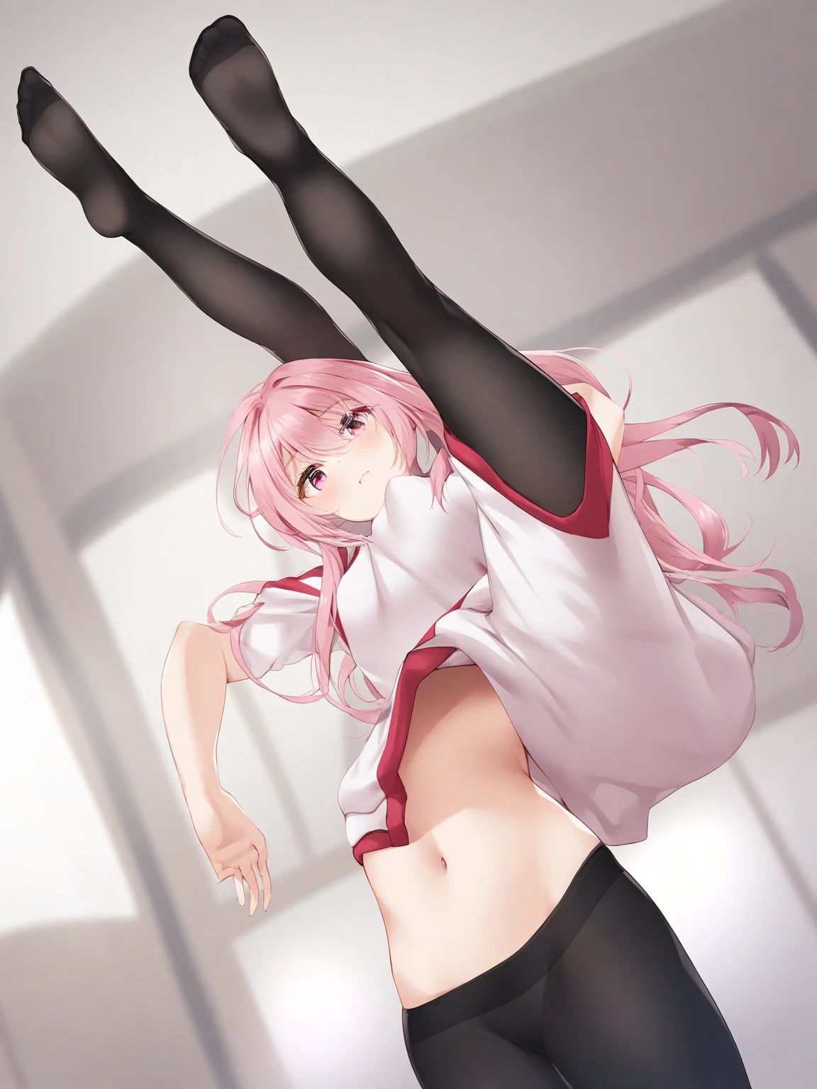 ((Zero Two de Darling en el Franxx\))) traje de piloto rojo y blanco