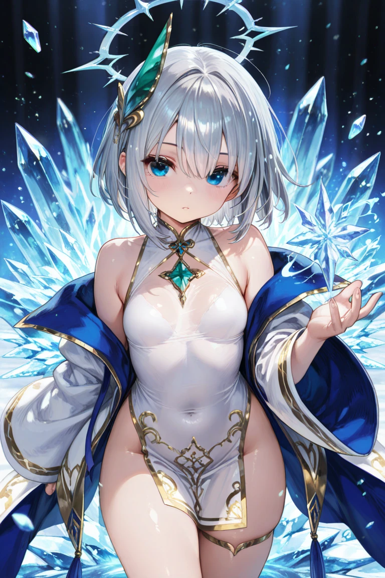 (((1girl))), ((best quality)), ((masterpiece)), ((ultra-detailed)), (illustration), (detailed light), (an extremely delicate and beautiful), (beautiful detailed eyes), (sunlight), ((extremely light)), ((extremely clothes)), (((hyper detail))),(((((front lighting))))),(((((front light))))),
((((quite adorable magical dress with brief skirt and robe and magical Tiara)))),
, ((((Master alchemist)))),
(((short curly manish bob))), ((((platinum blonde)))), (((short hair))),
(((clear green eyes))),
((((whole body)))), aged 5 to 8, ((((())))), (((((quite adorable young girl))))),
(((condescending expression))), (mischievous smile with sexual satisfaction), (((extra adorable))), (((extra slender shape))),
(((extremely beautiful detailed face))),
((elegant magic gloves)),
((elegant magic boots)),
(((bravely and dynamically curing companions with a Magic of Create Potions))), ((Dutch angle)), (magical pale green panties),
(((()))),
(((extremely thin thighagical stockings)))