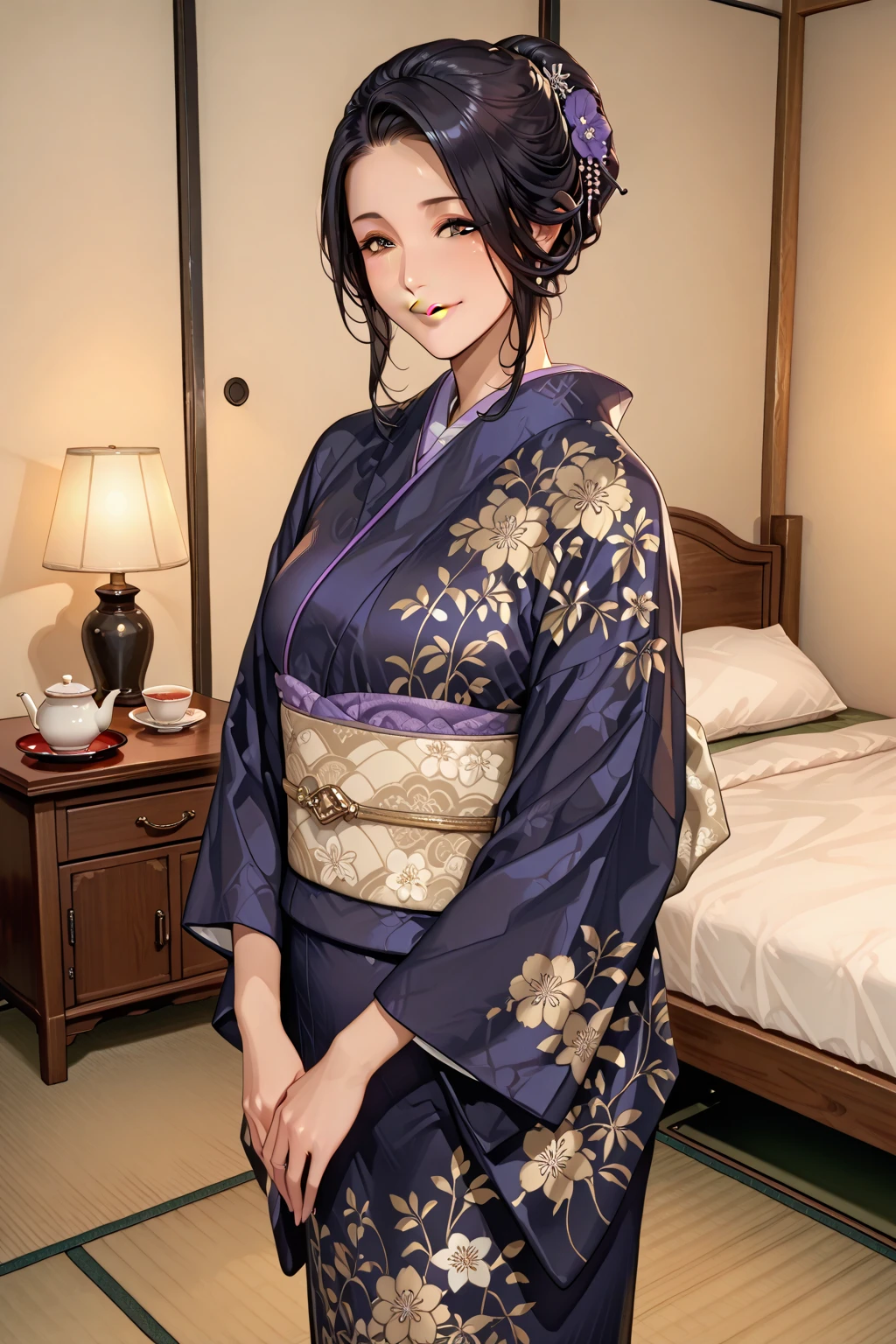 Female 20s 30s Kimono More realistic and human
