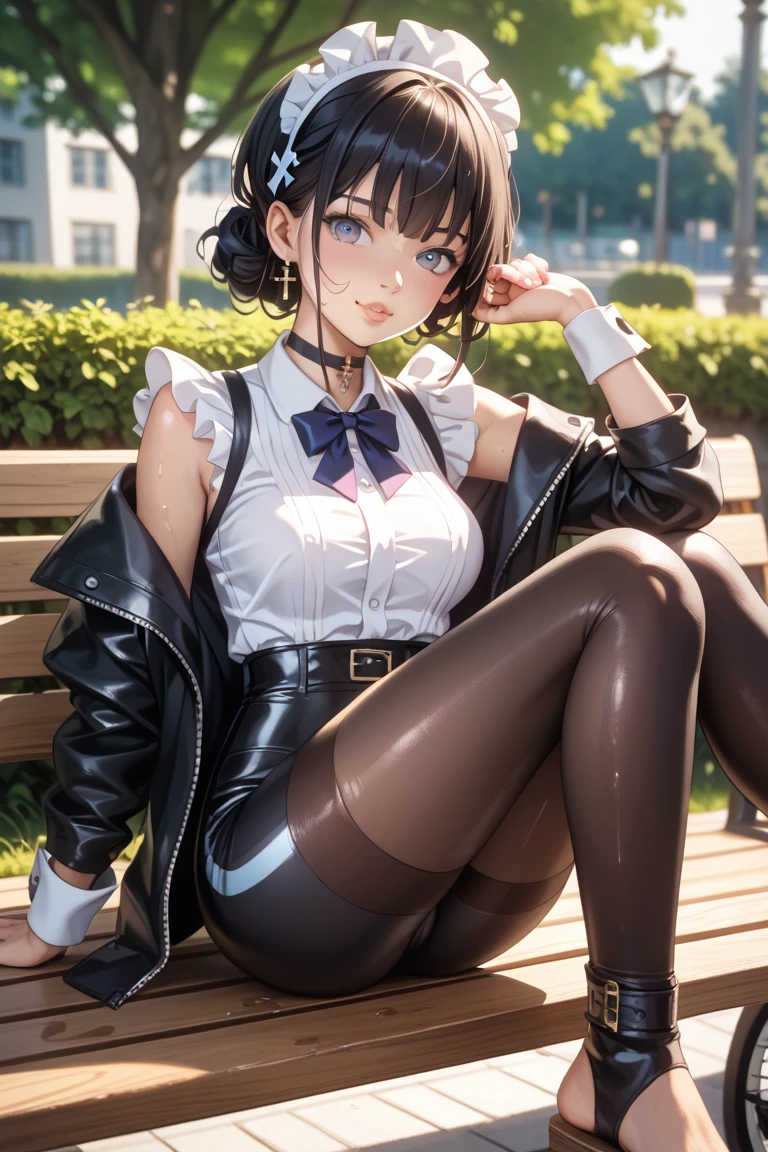 (extremely detailed CG unity 8k wallpaper), (masterpiece), (best quality), (ultra-detailed), (best illustration), (best shadow), (absurdres), BREAK girl, sweat, steam, medium breast, nsfw, looking at viewer, light smile, boots,