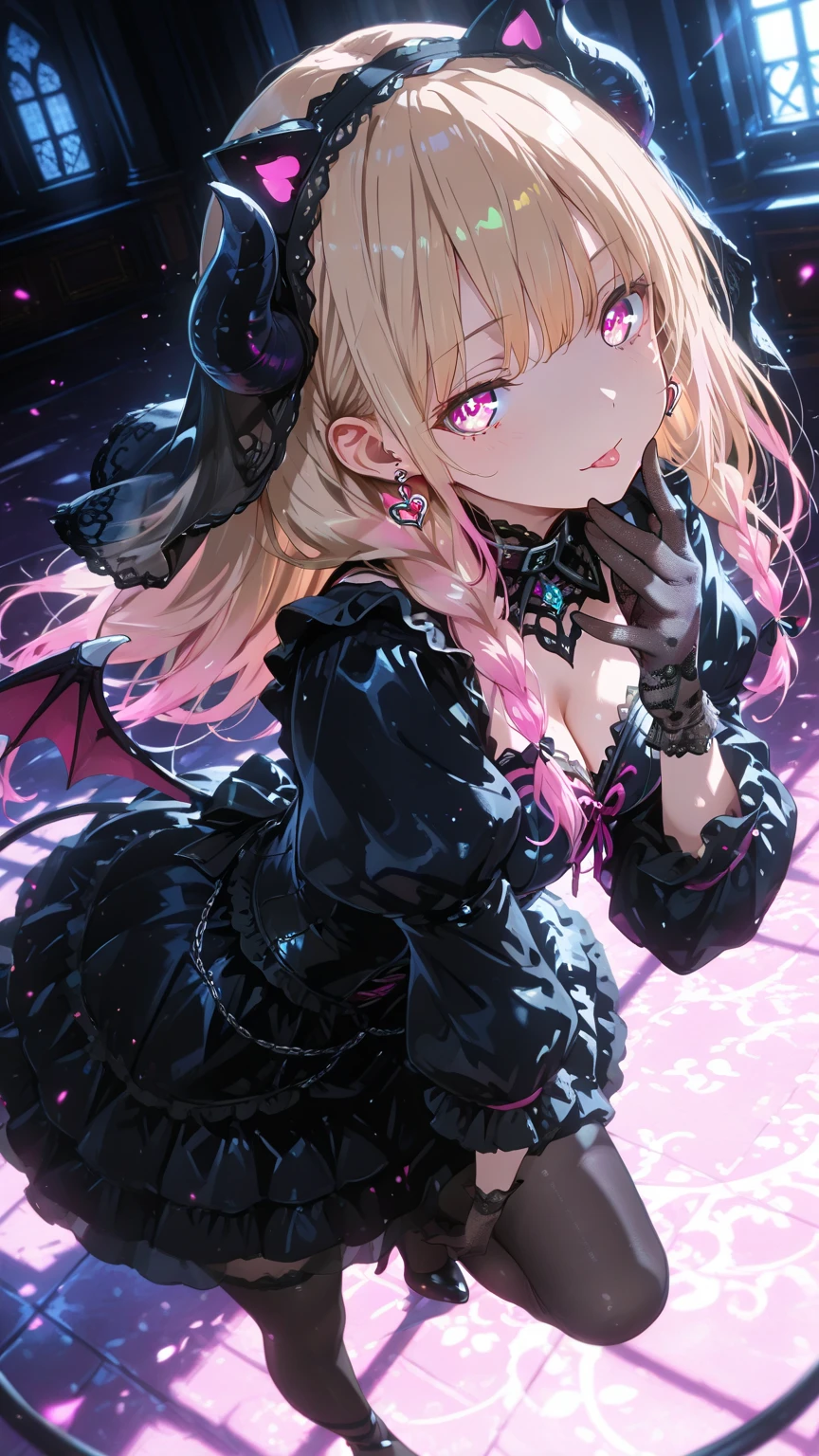 (masterpiece),(Highest quality),(Super detailed),(Best illustrations),(Best Shadow),(Absurd),(Detailed Background),(so beautiful), 16K, 8k,(Best illustrations),(Best Shadow), (so beautiful)Flanders_scarlet, , One person, alone, curby, , , Blonde, one_Side_up, fluorescent pink eyes, , , , Oculogyric crisis, low twintails, Perfect figure, heart-shaped pupils, , , paw pose, Arched back, , , orgasm, afterglow, erotic smile, , , , , , Sexy posture, dynamic pose, , cross-eyed, rolling eyes, , water eyes, , , , , , saliva trail, , shiny skin, Taking illegal drugs, , torogao, ahegao, BREAK, , Dramatic lighting, Psychedelic Background, Clear liquid, , night, , Hypnosis assignment, Torrent of Light, mysterious, spoken hearts,
