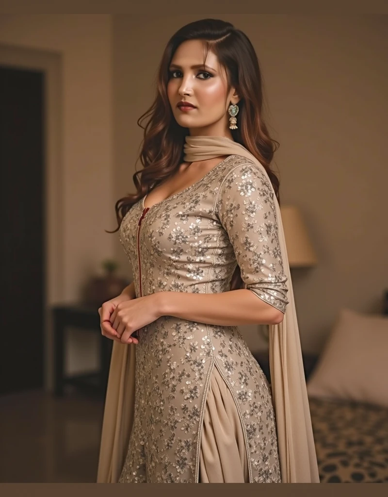 Beautiful 30yo Iranian woman in a dak theme