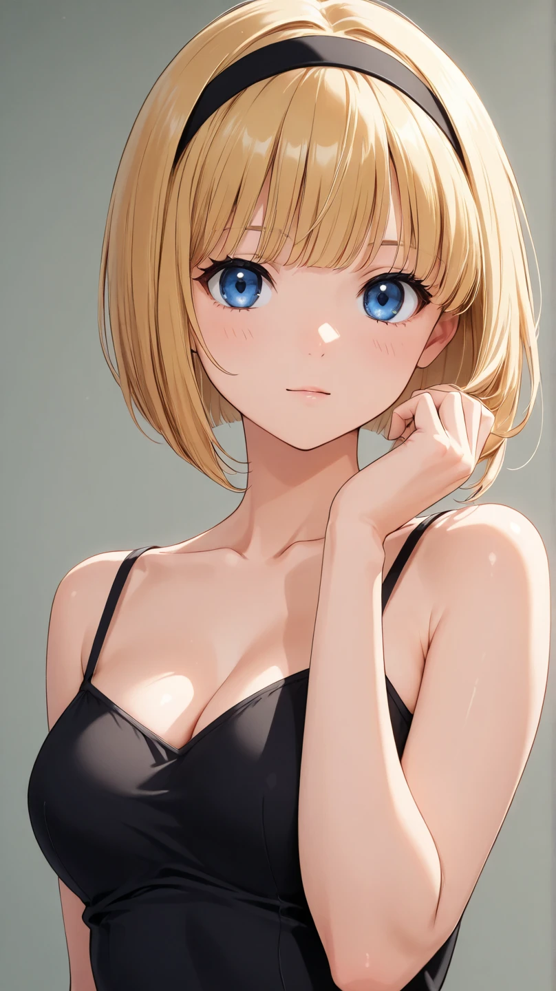 One Woman, Highest quality, masterpiece, Super Resolution, super high quality, Large Breasts, Idol, Beauty, ((From the front 1.2)), Cleavage, 8k, High resolution eyes, High-resolution contours, ((Forehead visible 1.3)), Stylish, High-resolution pupils, blush, High resolution face, High resolution breasts, Ultra HD, Open your mouth, Upper Body, High resolution mouth, Sexy body, ((Super cool face 1.5)), ((Hanging 1.6)), Broken bangs, Yellow Eyes, model, Mature Woman, Adult women, Beautiful clavicle, High resolution hair, Mother, maternal, Underboob, Sideboob, Married Woman, couple, super beautiful, Charm, Alluring, Open your mouth, Blonde, short hair, Micro Bikini, Beach, Textured skin, Textured Breasts,